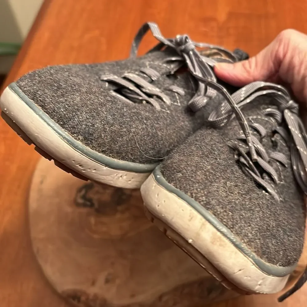 Pendleton Gray Wool Sneakers - 7.5 - Picture 6 of 6